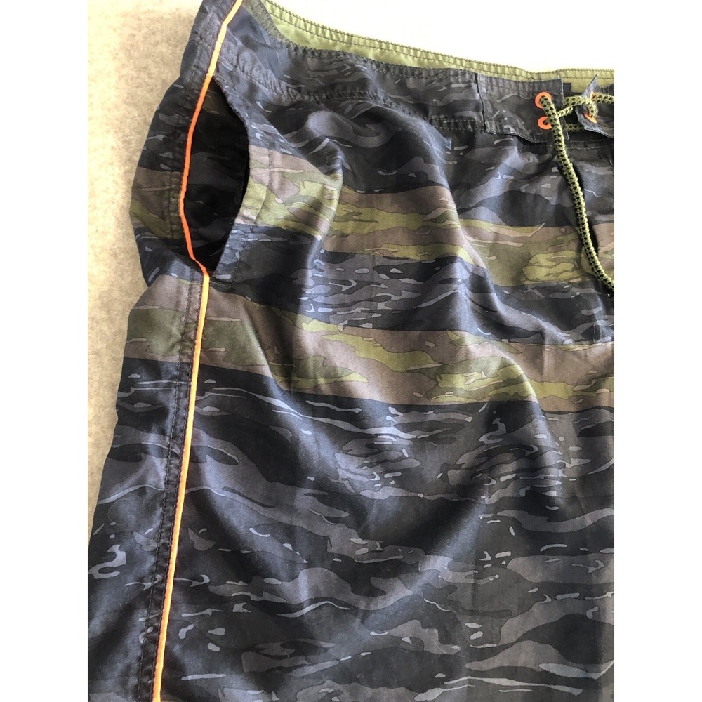 American Eagle Camo Boardshorts Mens 3X Swimwear Swim Trunks Drawstrings Pockets - Picture 8 of 13